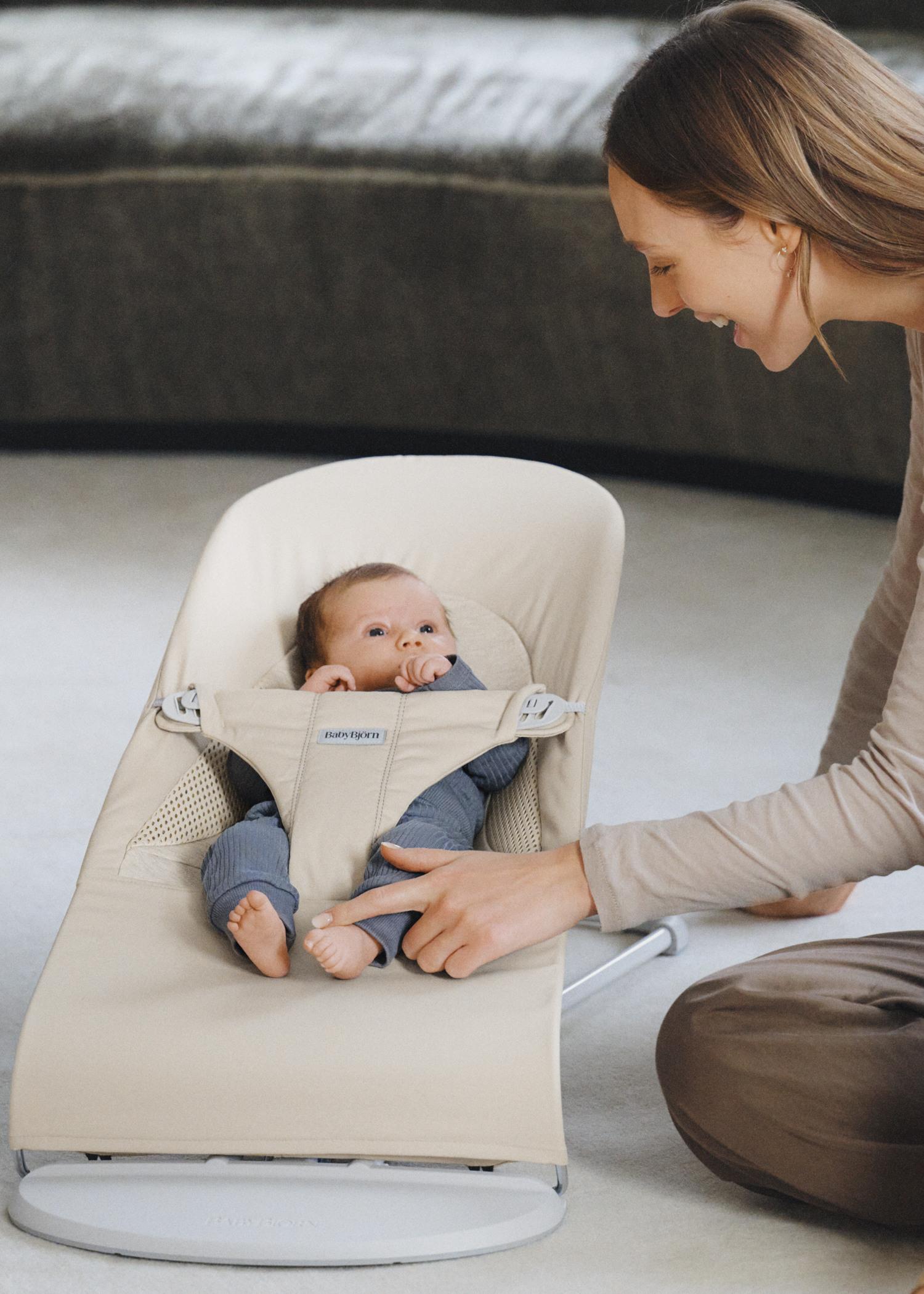 BabyBjörn Bouncer Balance Soft Light Beige Trifabric